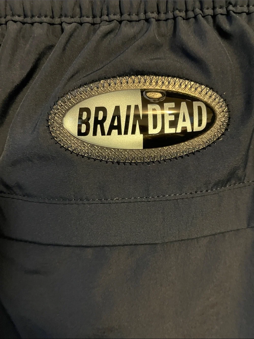 Adidas × Brain Dead  logo track pants. Size Xs.